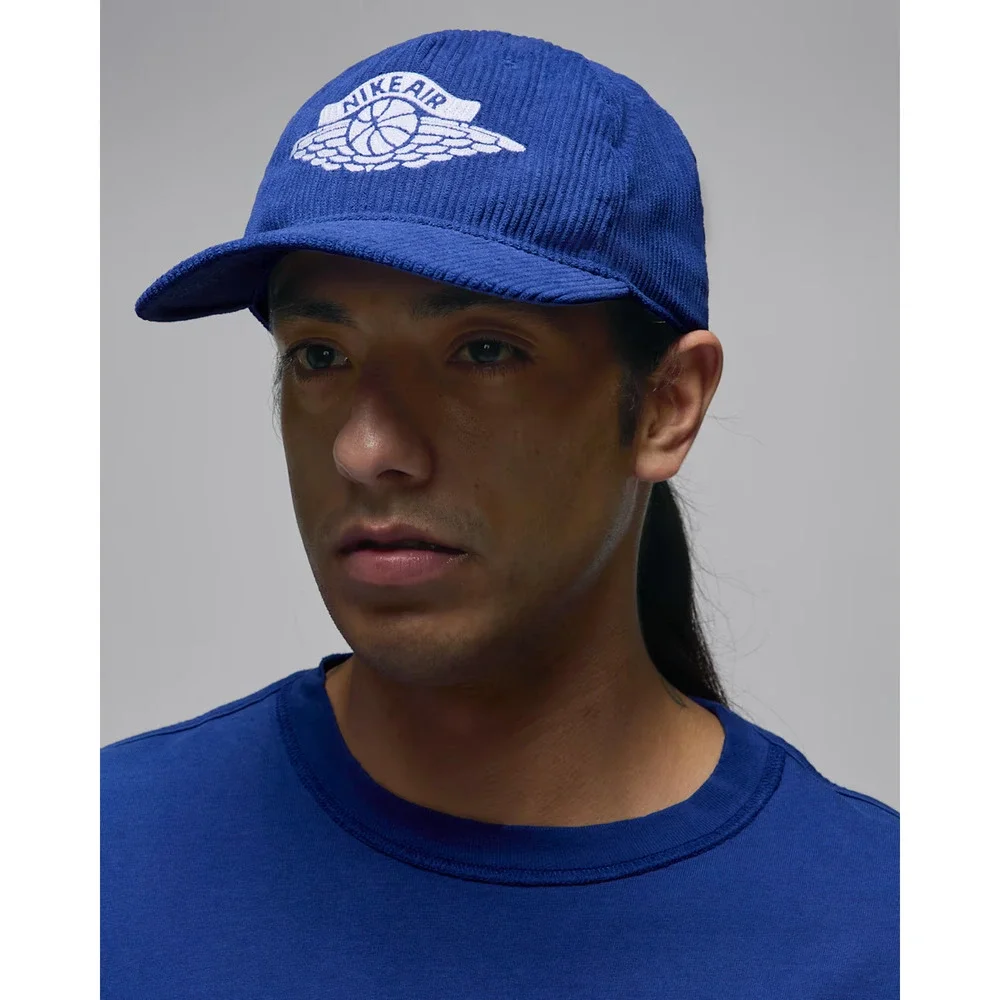 Jordan Pro Unstructured Cap Corduroy Hat Deep Royal Size L/XL IB3937-485
